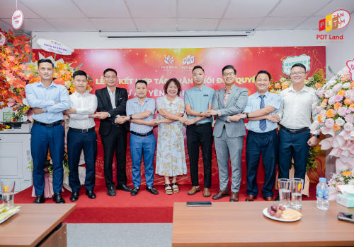 Bùng nổ hợp tác chiến lược: Lễ ký kết hợp tác phân phối độc quyền dự án Yên Bình Green City của PDT Land